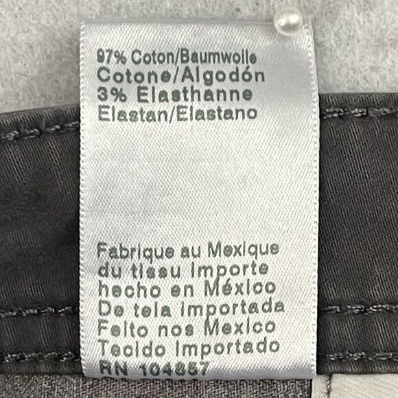 AG Adriano Goldschmied Everett Pants Mens 30X32 Gray Slim Straight Fit Stretch - Picture 14 of 15